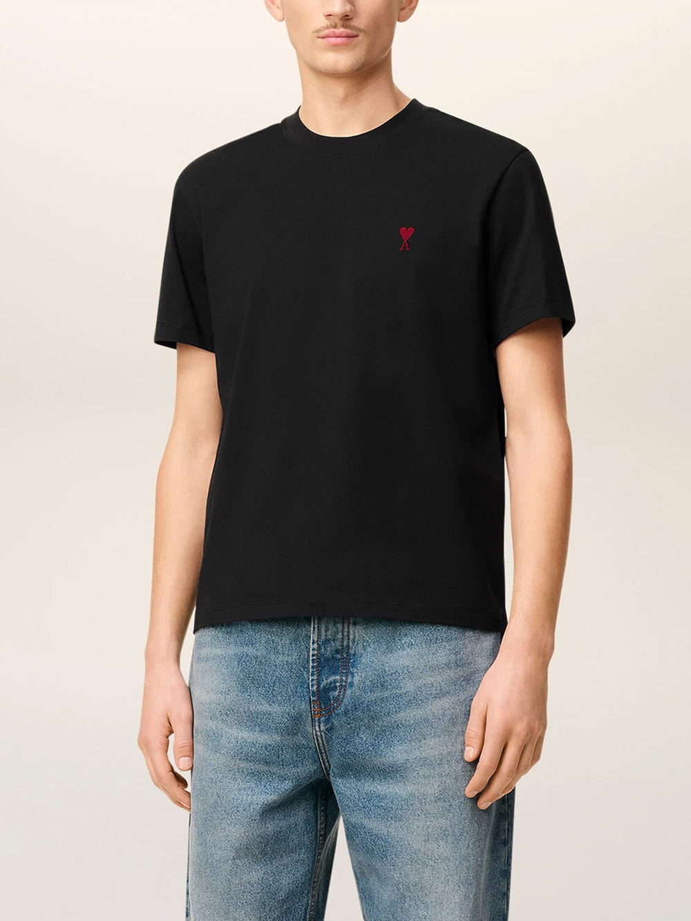 AMI PARIS-T-shirt in cotone organico-