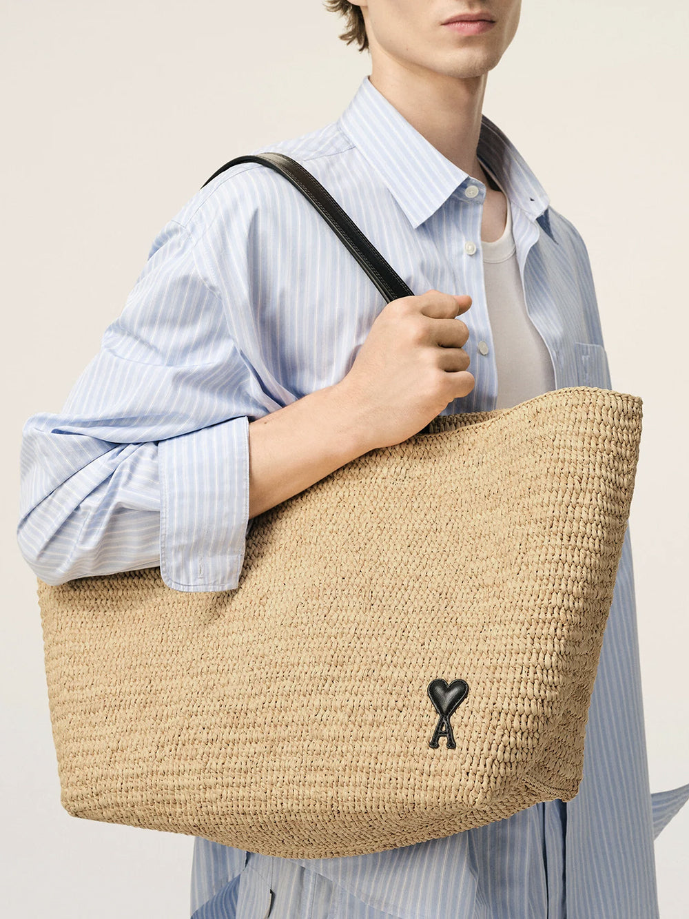 AMI PARIS-AMI DE COEUR TOTE BAG-