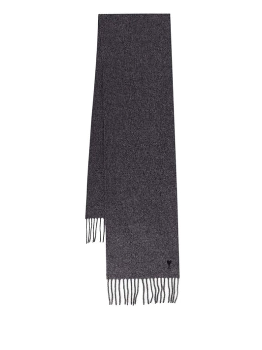 AMI PARIS-Ami De Coeur wool scarf-