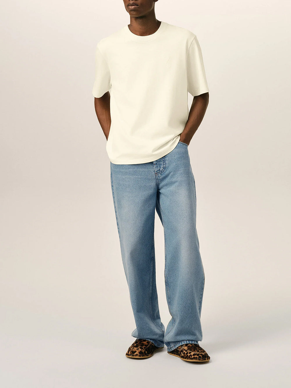 AMI PARIS-BAGGY FIT JEANS-