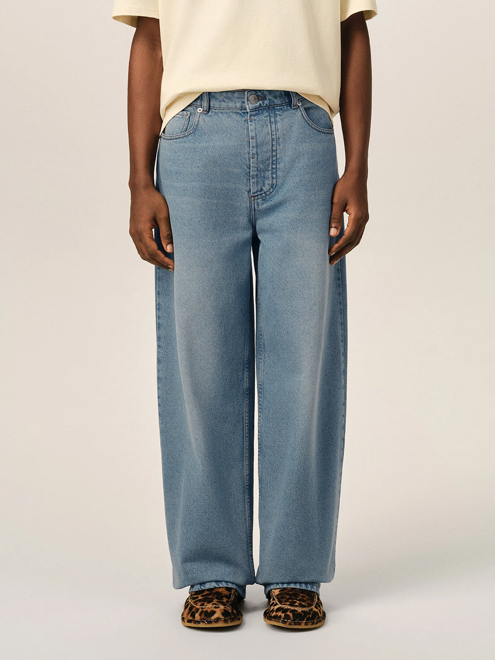 AMI PARIS-BAGGY FIT JEANS-