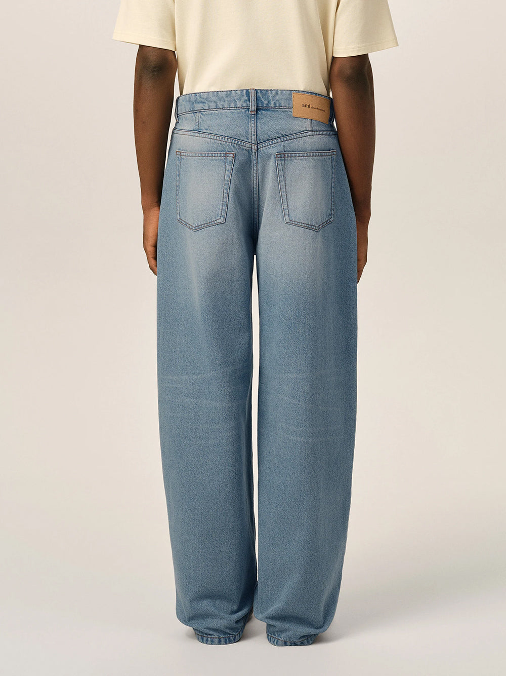 AMI PARIS-BAGGY FIT JEANS-