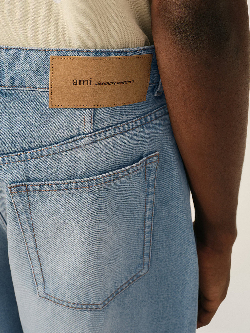 AMI PARIS-BAGGY FIT JEANS-