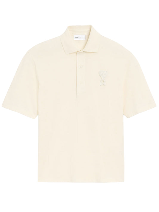 AMI PARIS-BOXY FIT POLO-