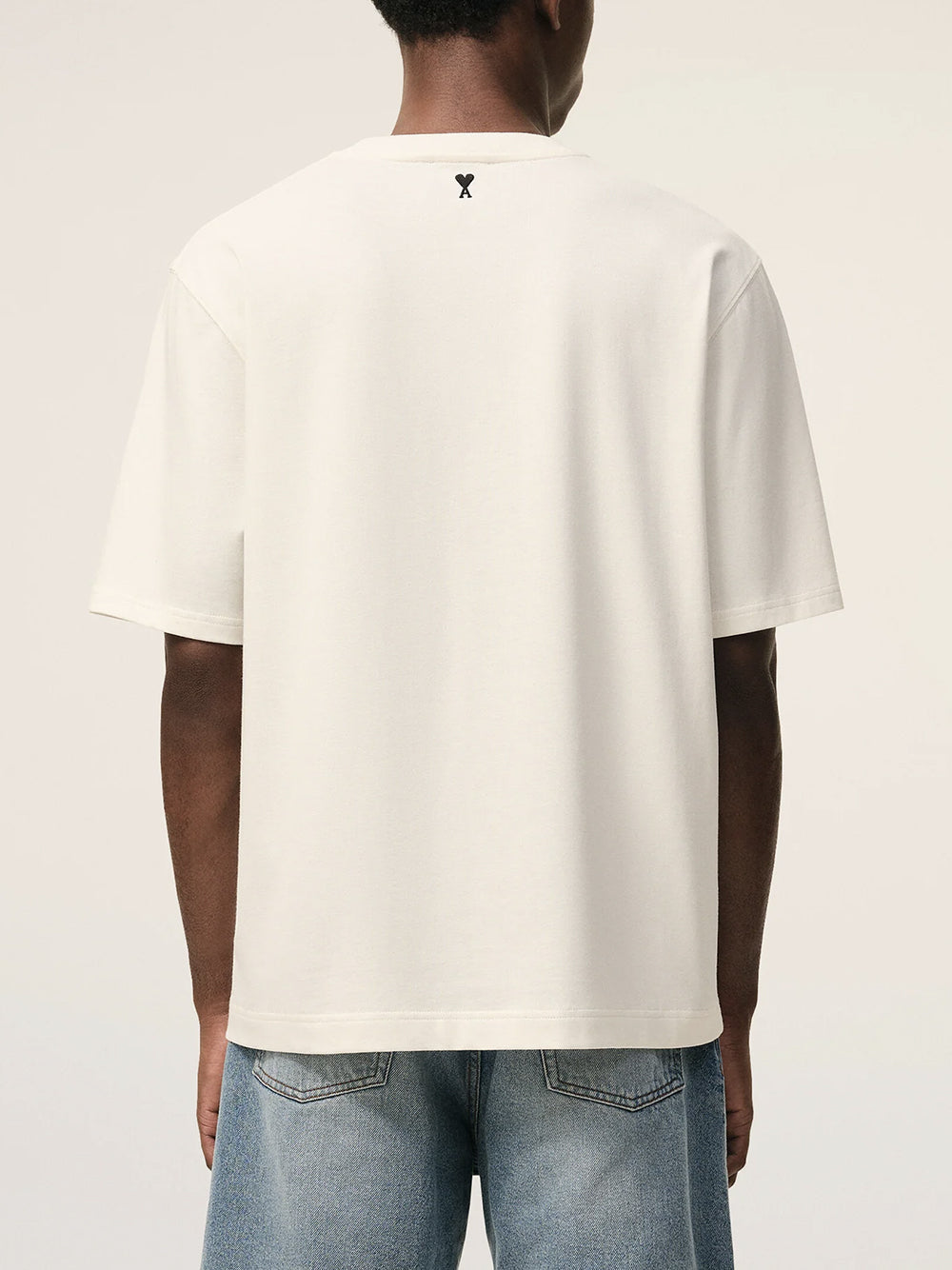 AMI PARIS-BOXY FIT SHORT SLEEVES TSHIRT-