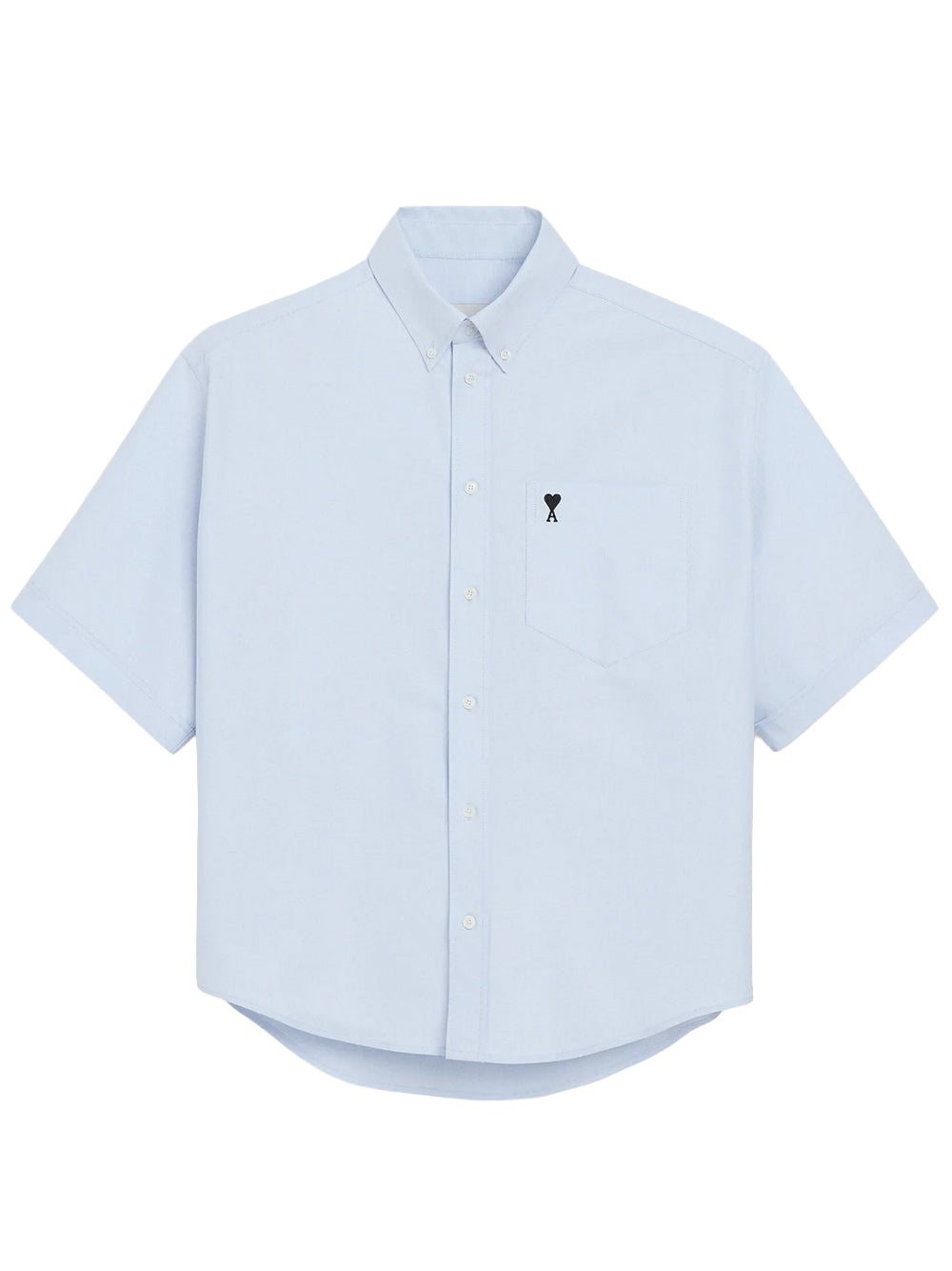 AMI PARIS-BOXY SHORT SLEEVE SHIRT-