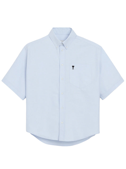 AMI PARIS-BOXY SHORT SLEEVE SHIRT-