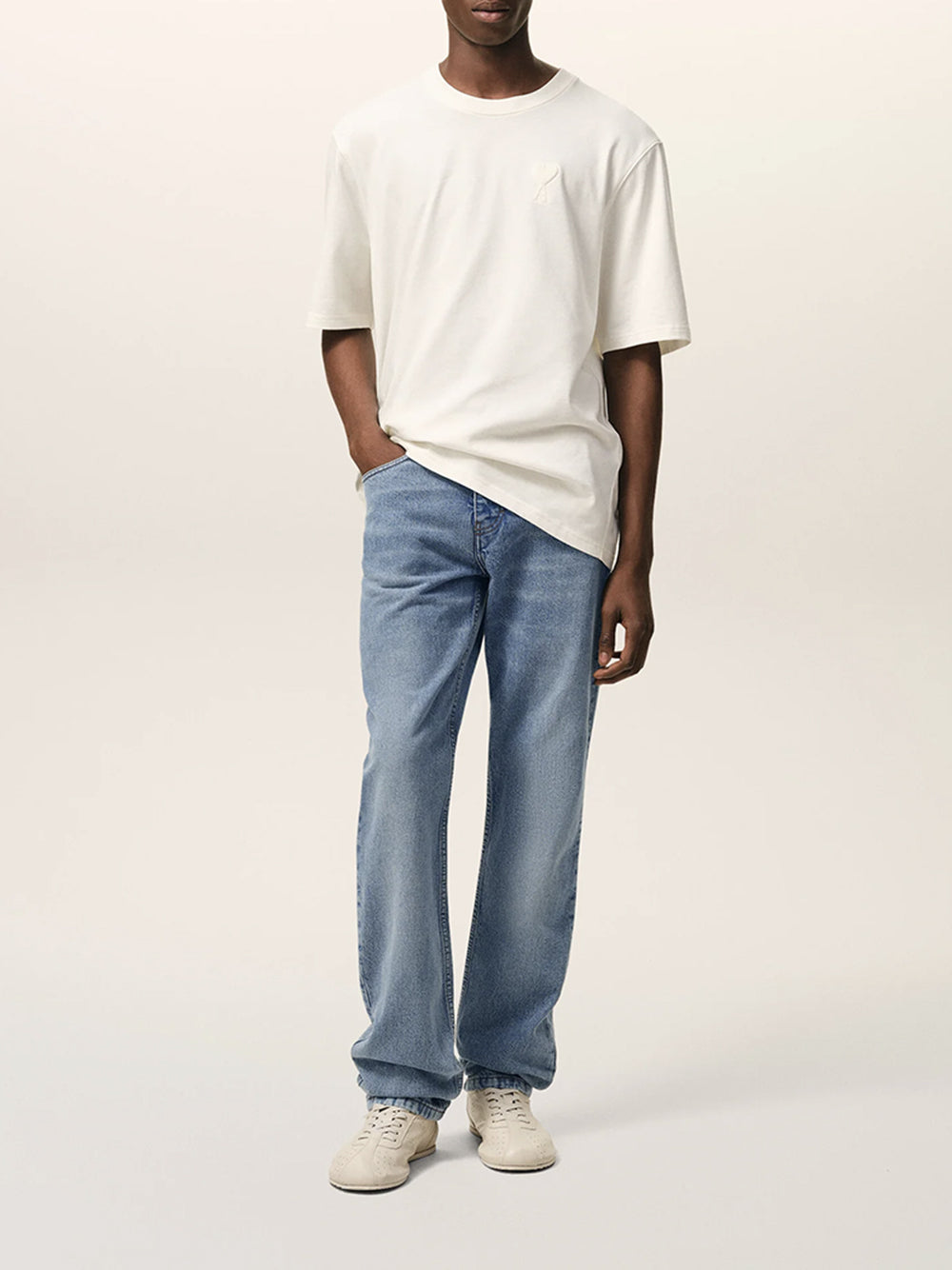 AMI PARIS-CLASSIC FIT JEANS-