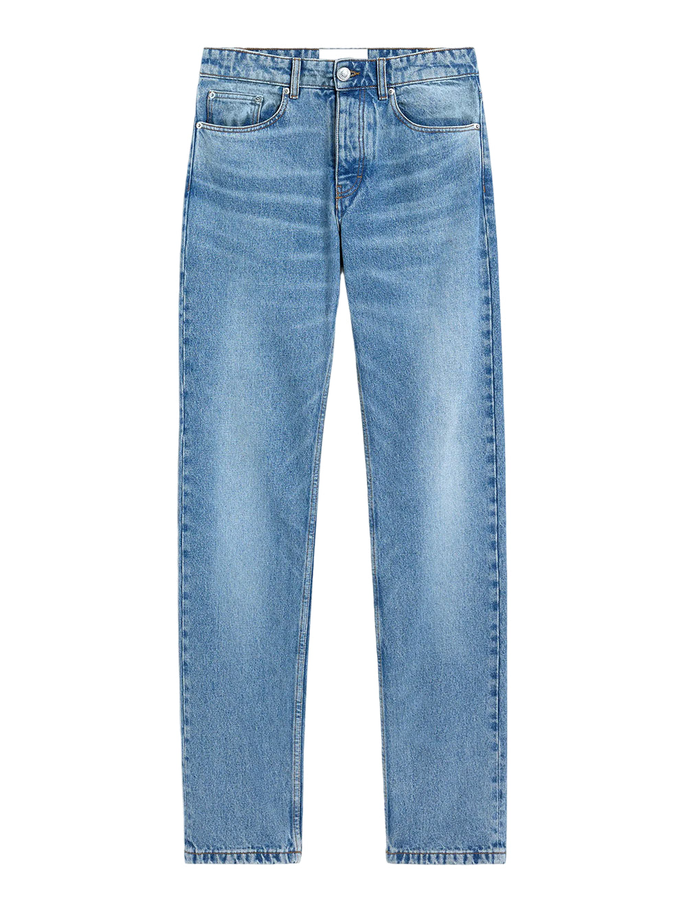 AMI PARIS-Jeans taglio classico in cotone blu-