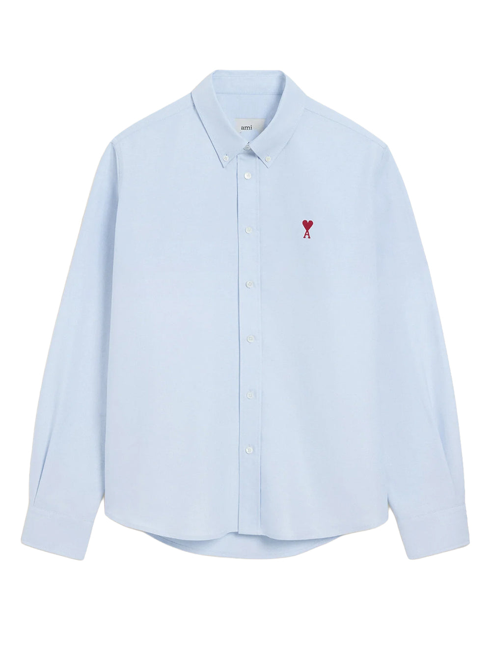 AMI PARIS-CLASSIC SHIRT BUTTON DOWN COLLAR-