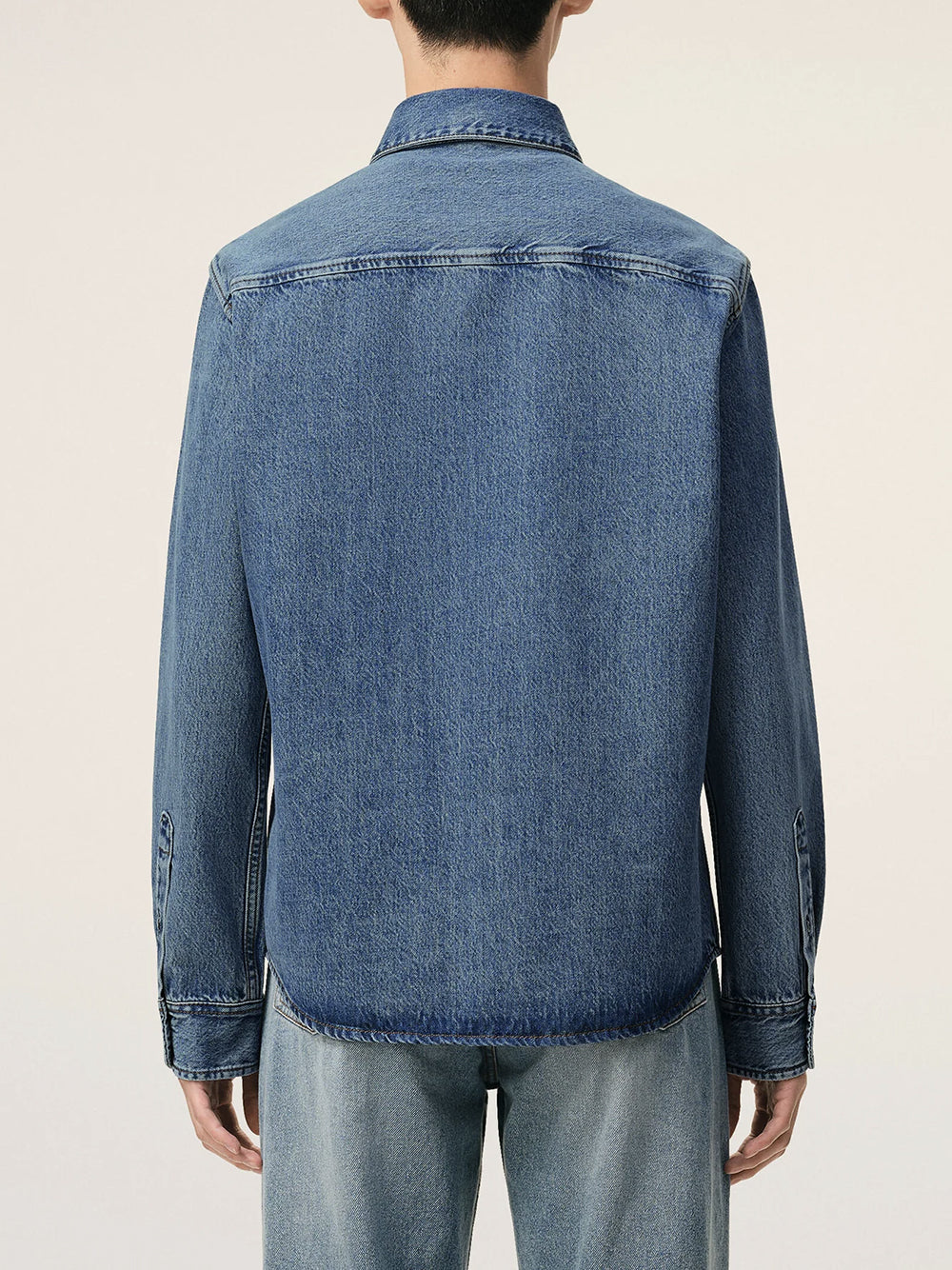 AMI PARIS-CONTRASTED SHIRT-