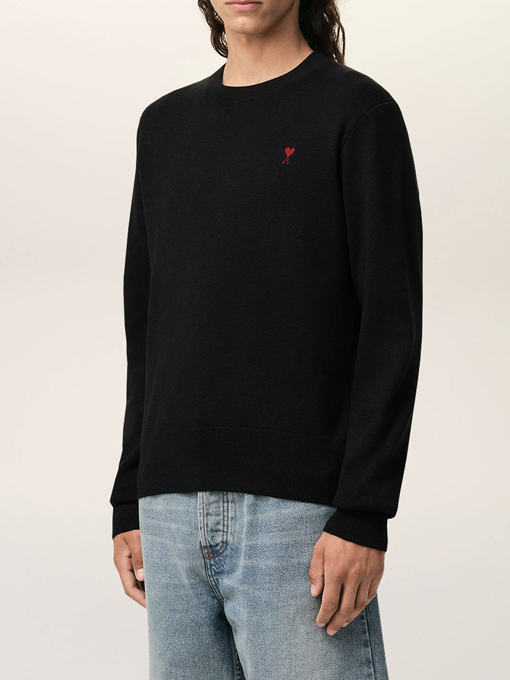 AMI PARIS-CREWNECK SWEATER-