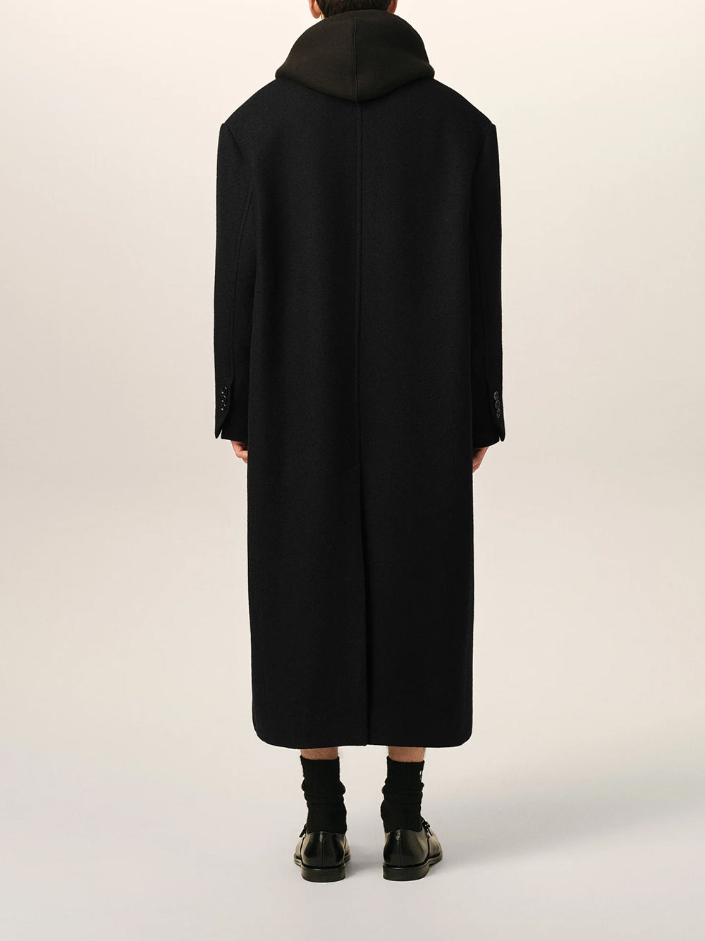 DOUBLE BREASTED LONG COZY COAT