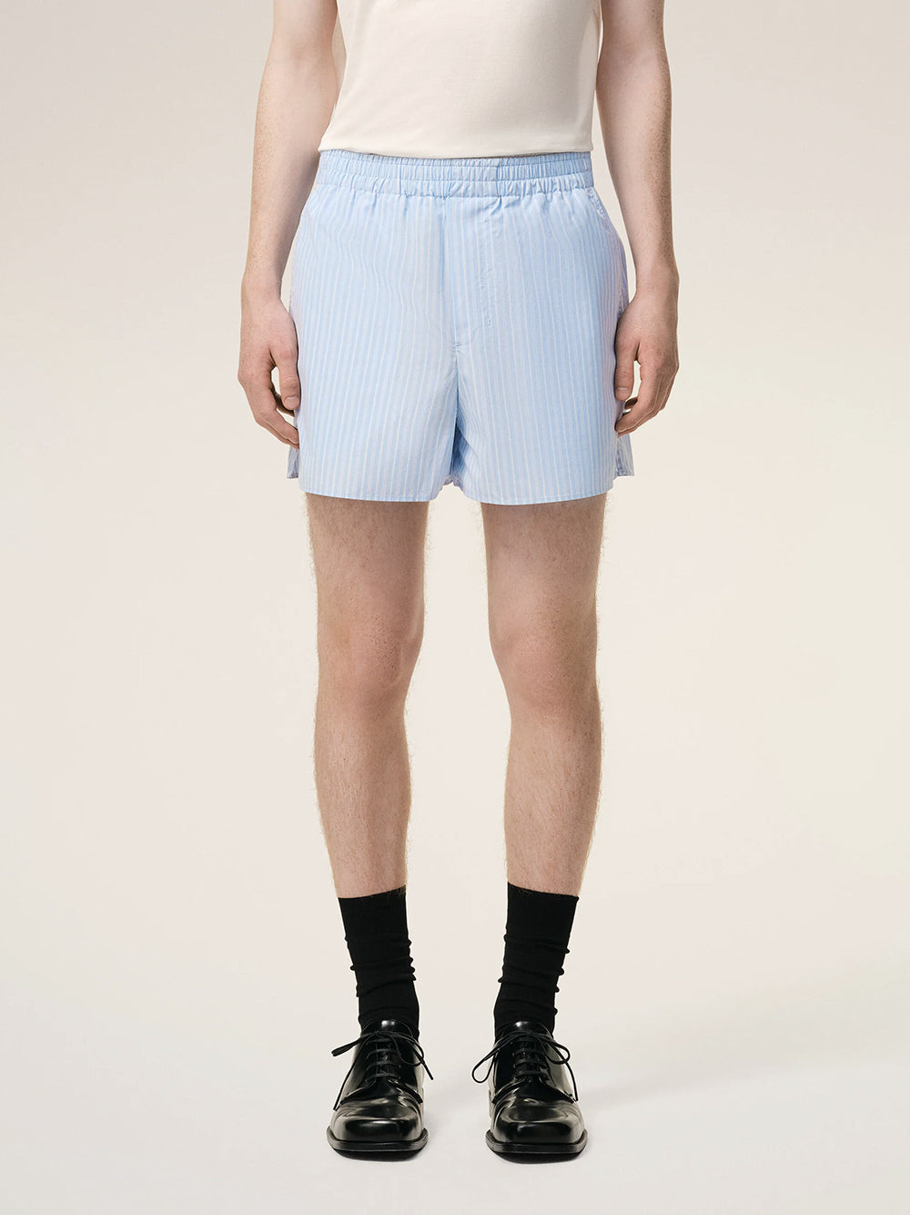 AMI PARIS-ELASTICATED SHORTS-