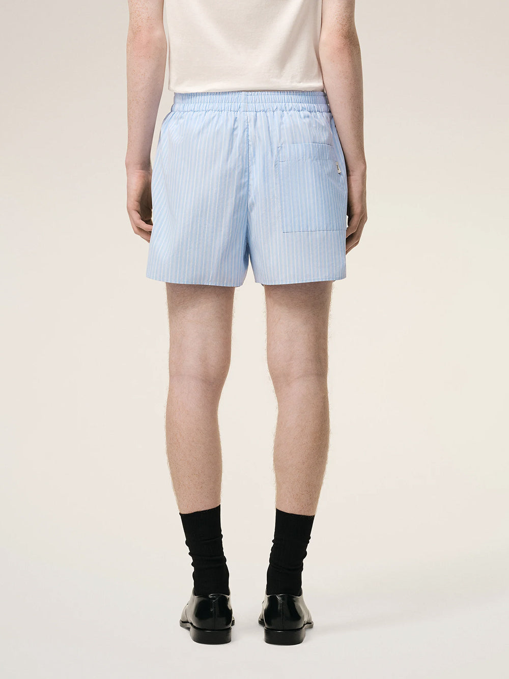 AMI PARIS-ELASTICATED SHORTS-