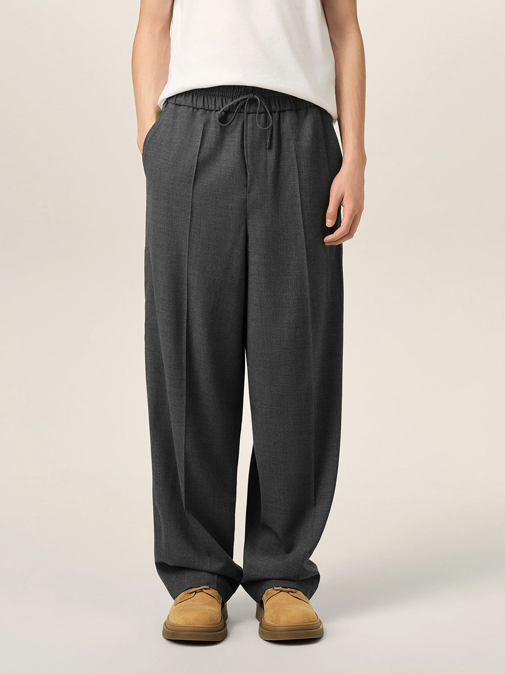 ELASTICATED TROUSERS
