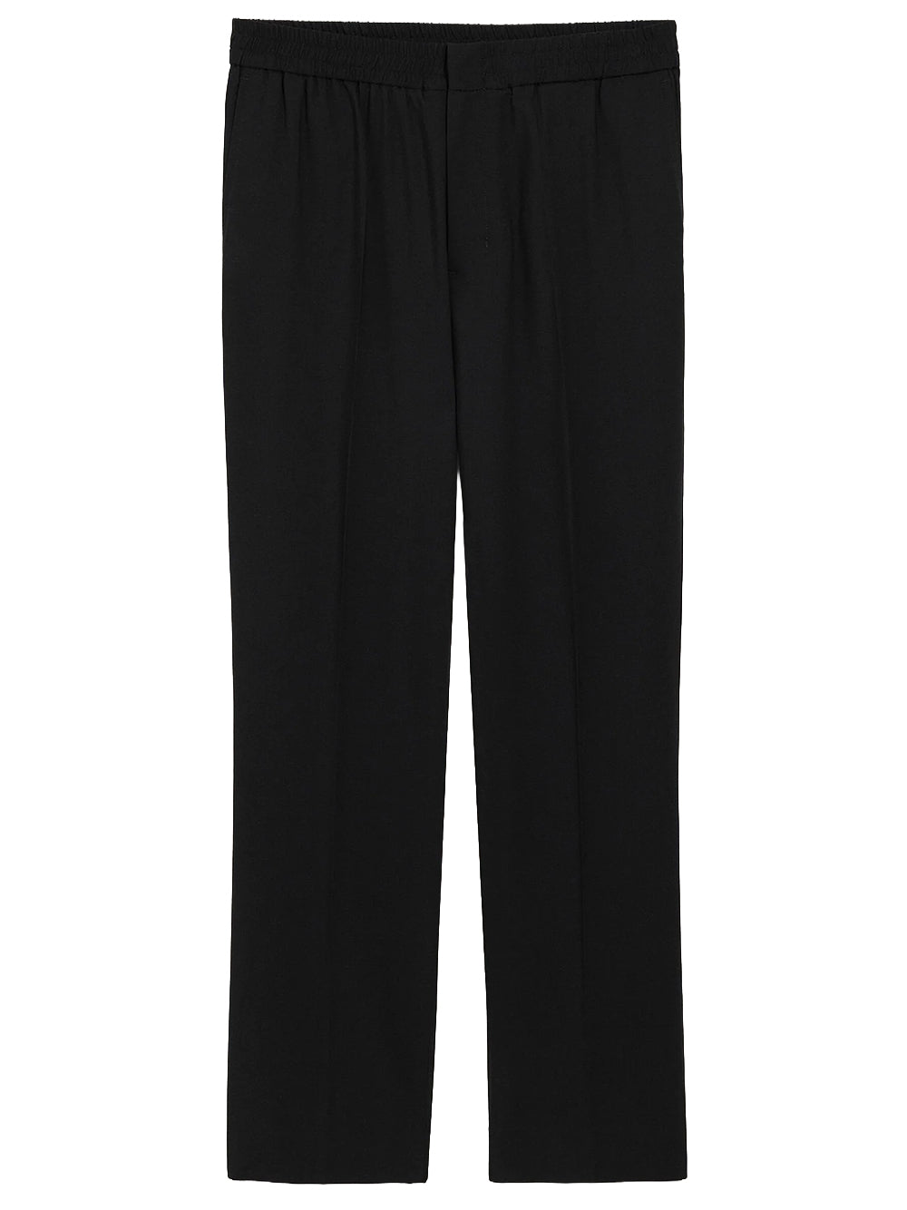 AMI PARIS-ELASTICATED WAIST TROUSERS-