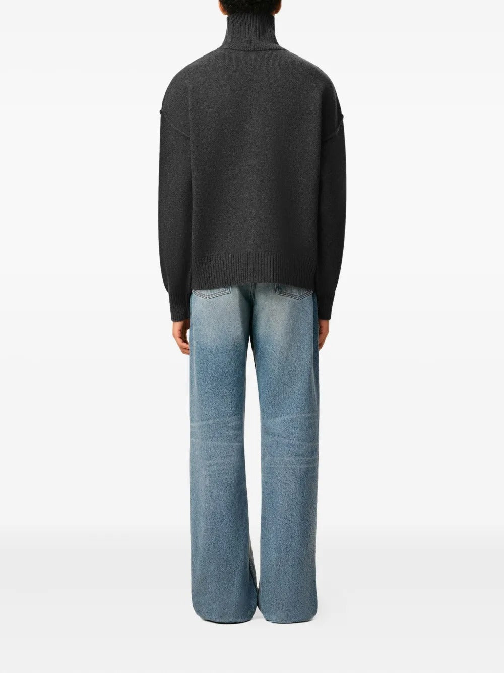 AMI PARIS-Maglione a dolcevita-