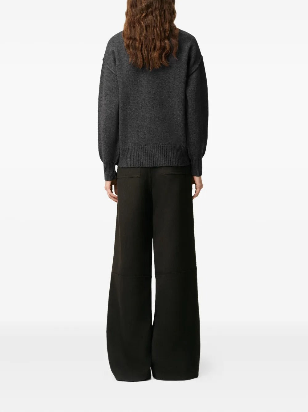 AMI PARIS-heart-logo turtleneck sweater-UKS839 018 084H25 – Dope