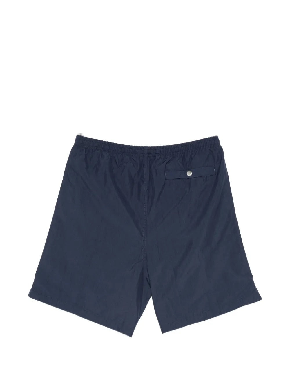 AMI PARIS-LONG PLAIN SWIM SHORTS-