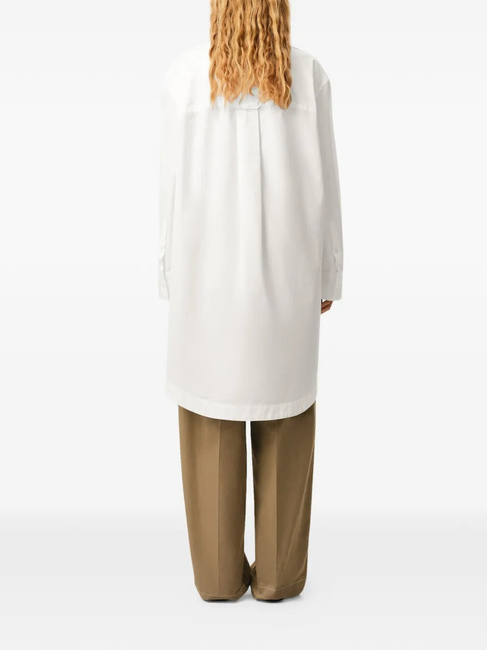AMI PARIS-LONG SLEEVE WIDE SHIRT DRESS-