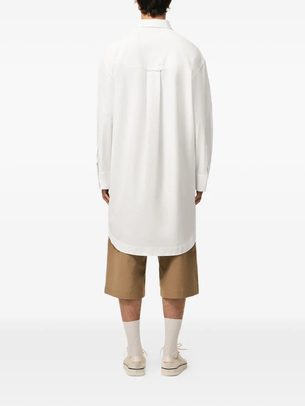AMI PARIS-LONG SLEEVE WIDE SHIRT DRESS-