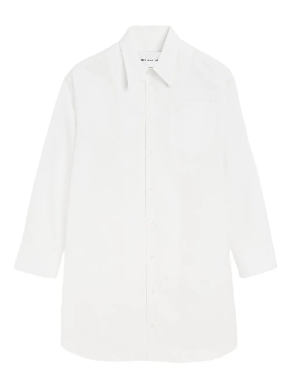 AMI PARIS-LONG SLEEVE WIDE SHIRT DRESS-