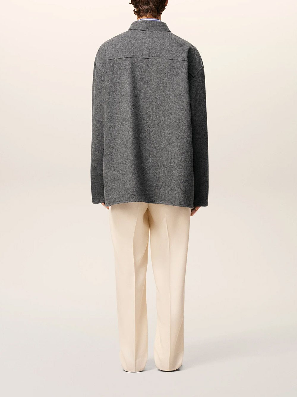 AMI PARIS-Long-sleeved polo shirt-