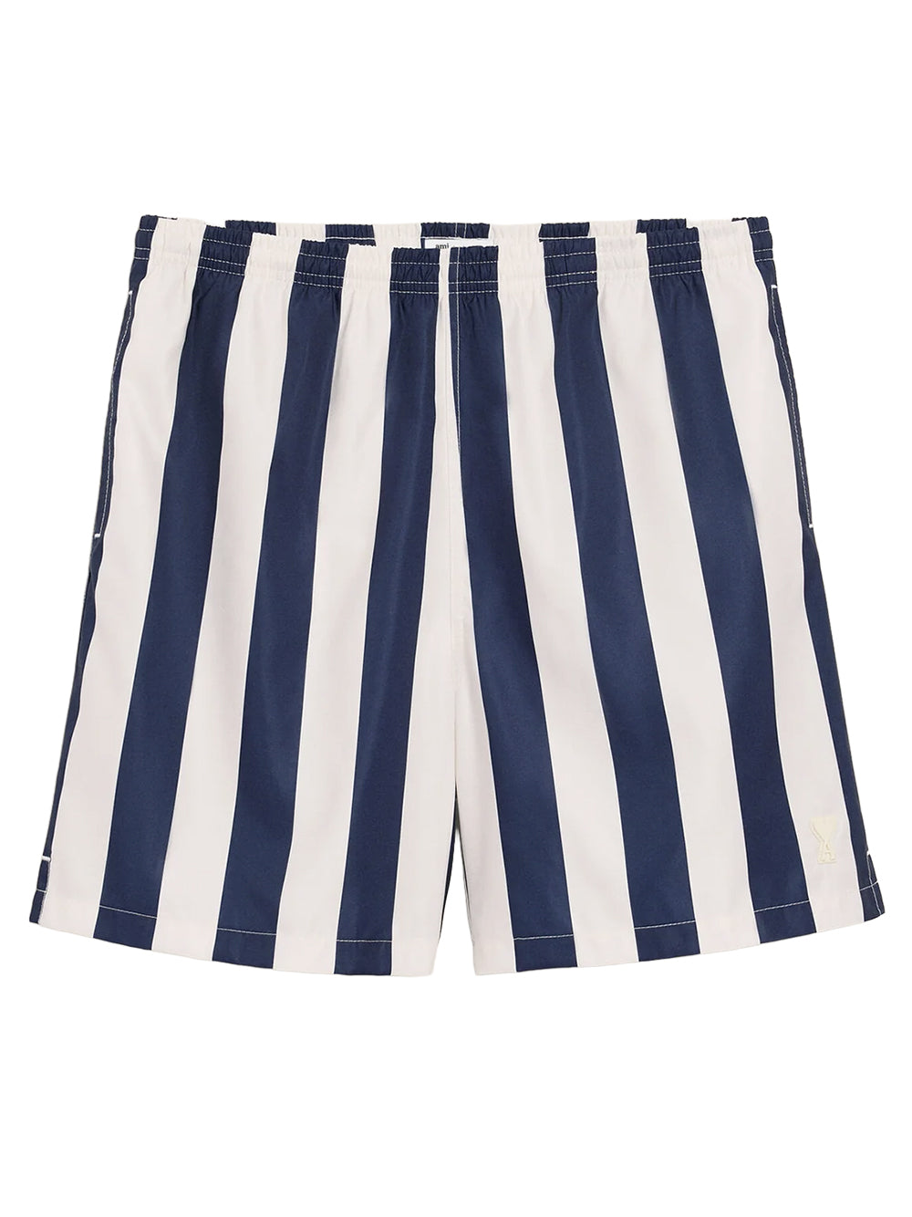 AMI PARIS-LONG STRIPES SWIMSUIT-
