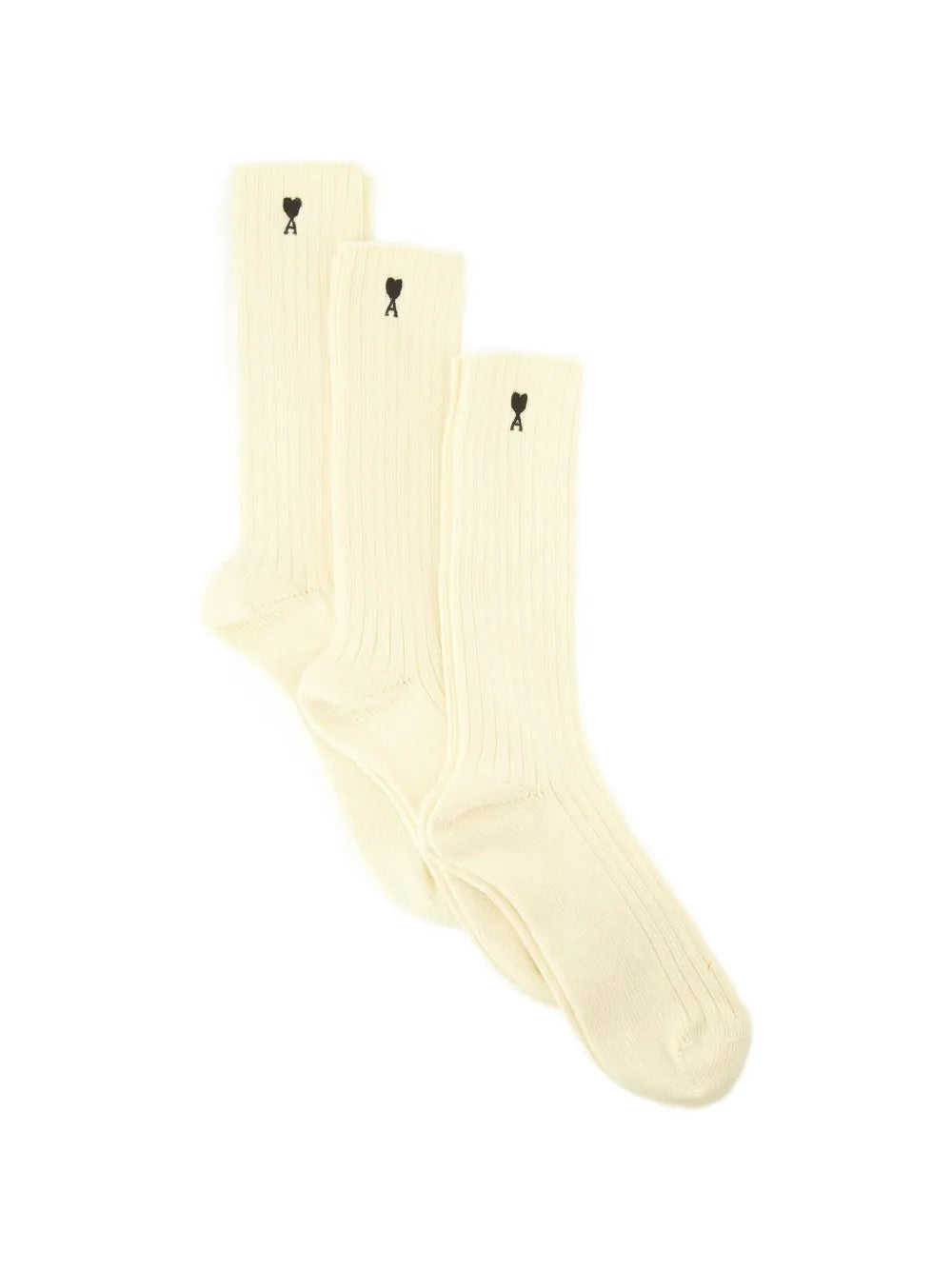PACK THREE AMI DE COEUR EMBROIDERY SOCKS