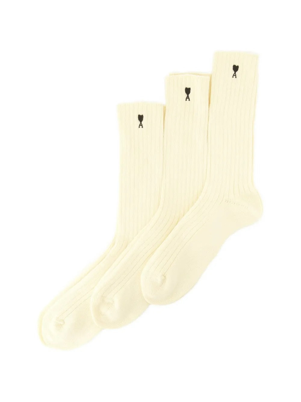 PACK THREE AMI DE COEUR EMBROIDERY SOCKS