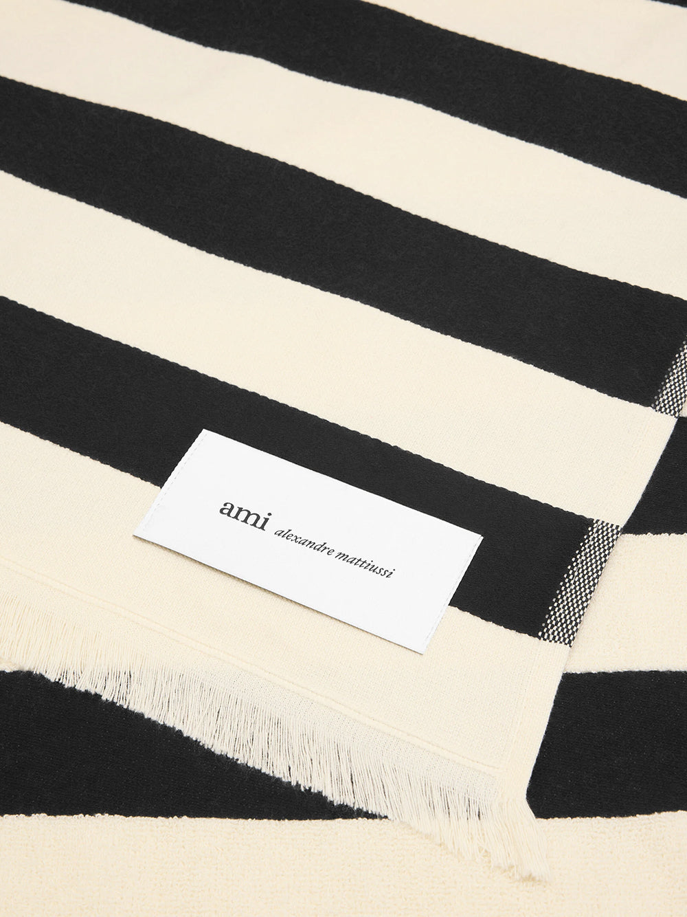 AMI PARIS-STRIPES BEACHTOWEL-