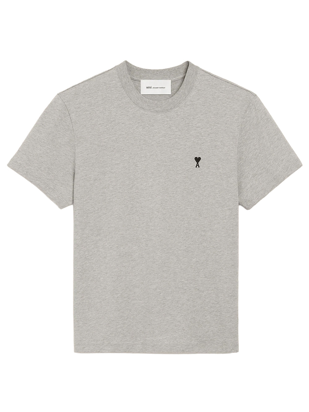 AMI PARIS-TSHIRT WITH CONTRASTED AMI DE COEUR-