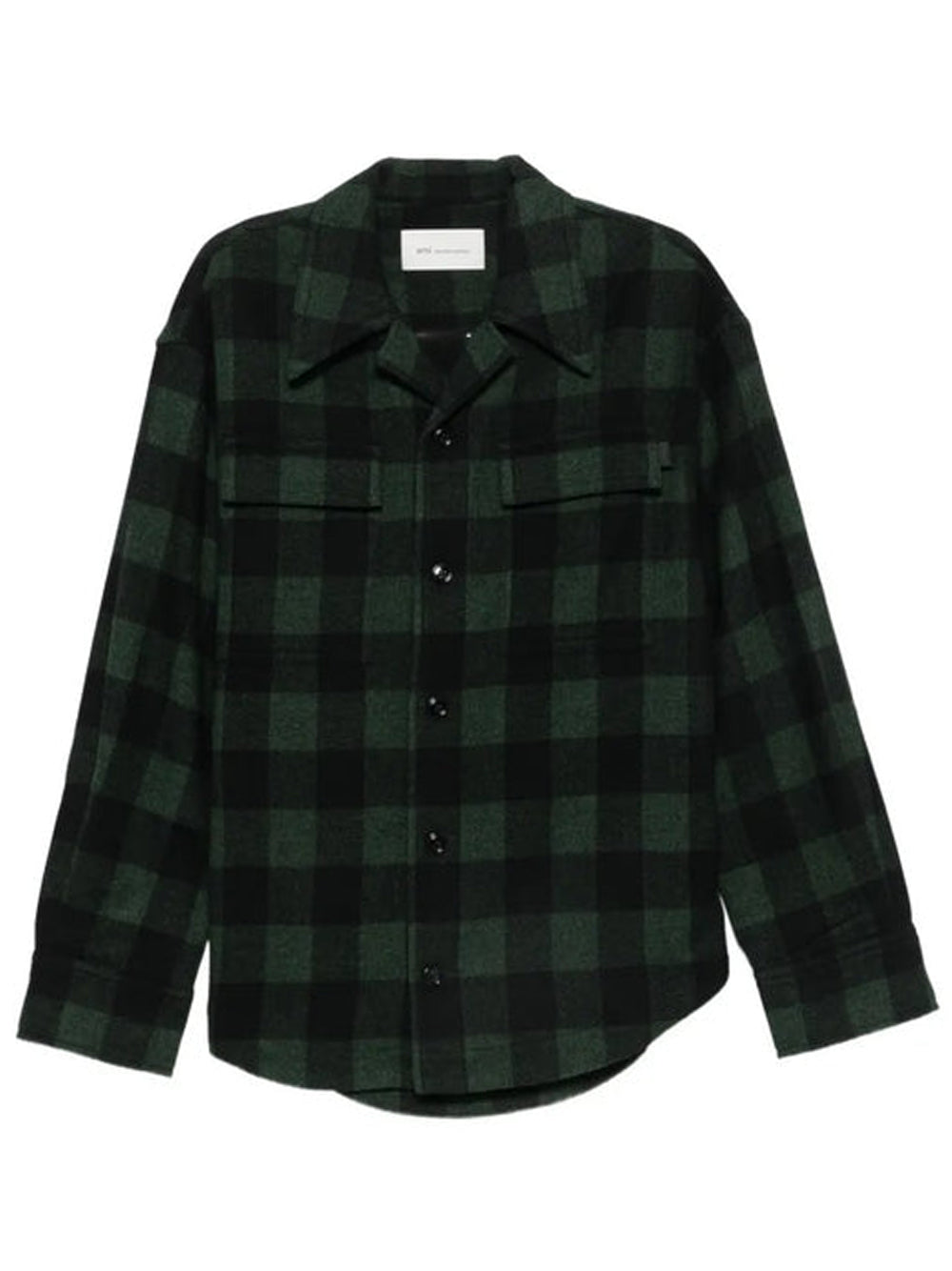 WIDE CAMP COLLAR OVERSHIRT