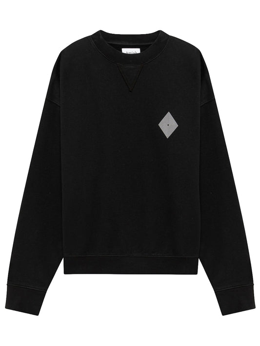 AMISH-Crew neck AMISH Sweater Logo SW-
