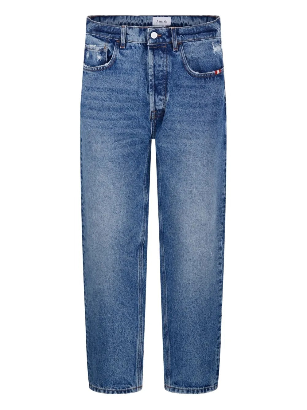 AMISH-Jeremiah distressed five-pocket jeans-