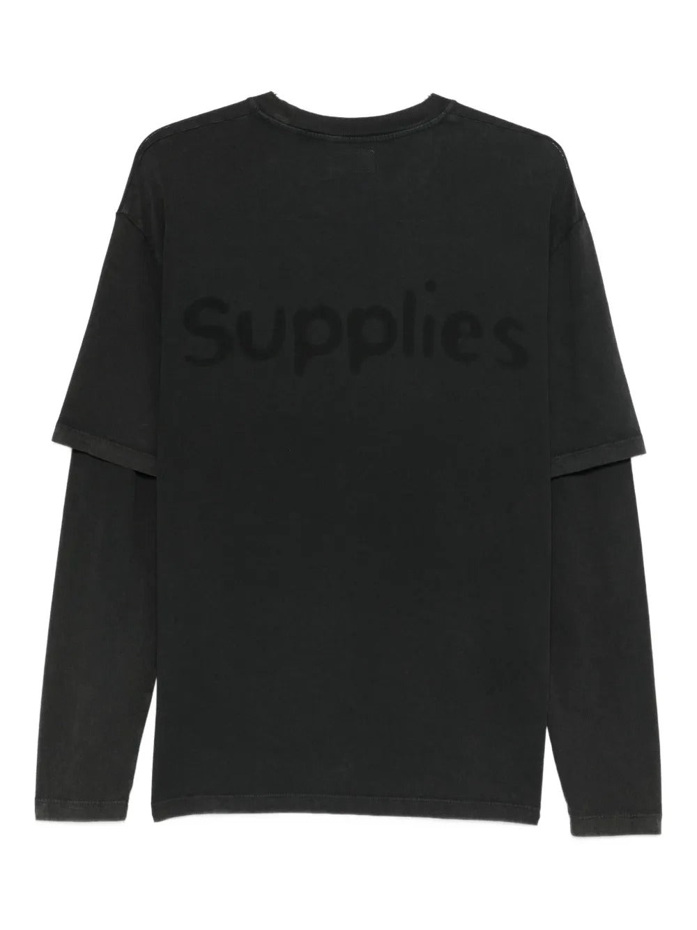 AMISH-long-sleeve logo T-shirt-