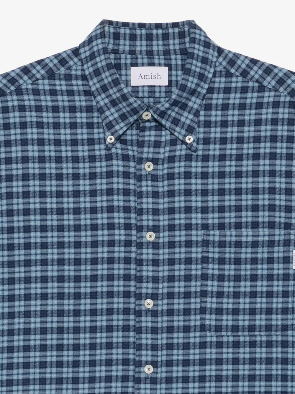 AMISH-Shirt America AMISH Check Washed-