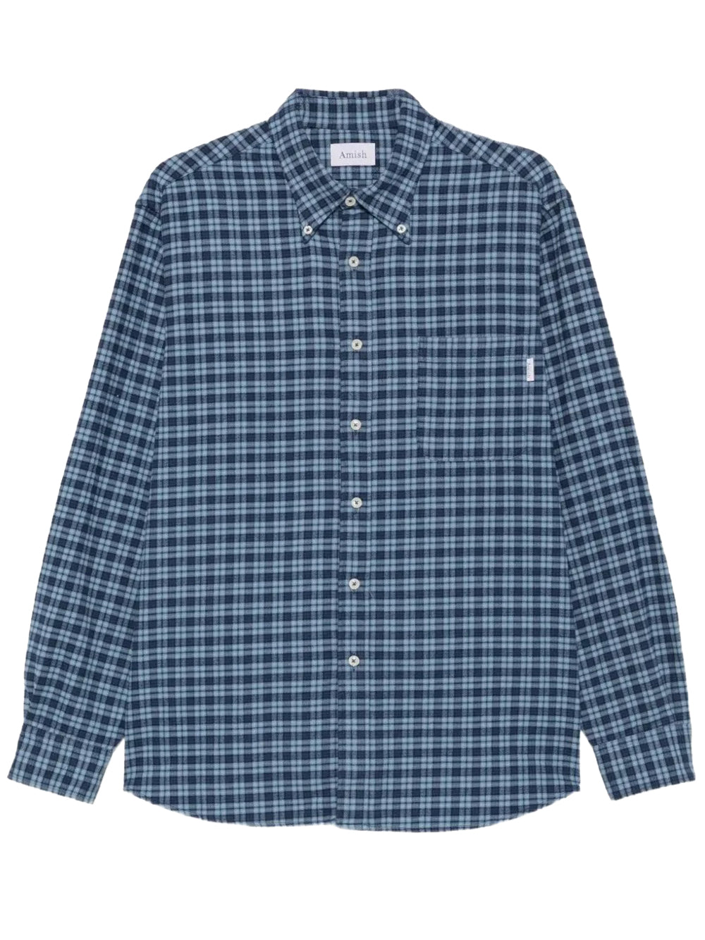 AMISH-Shirt America AMISH Check Washed-
