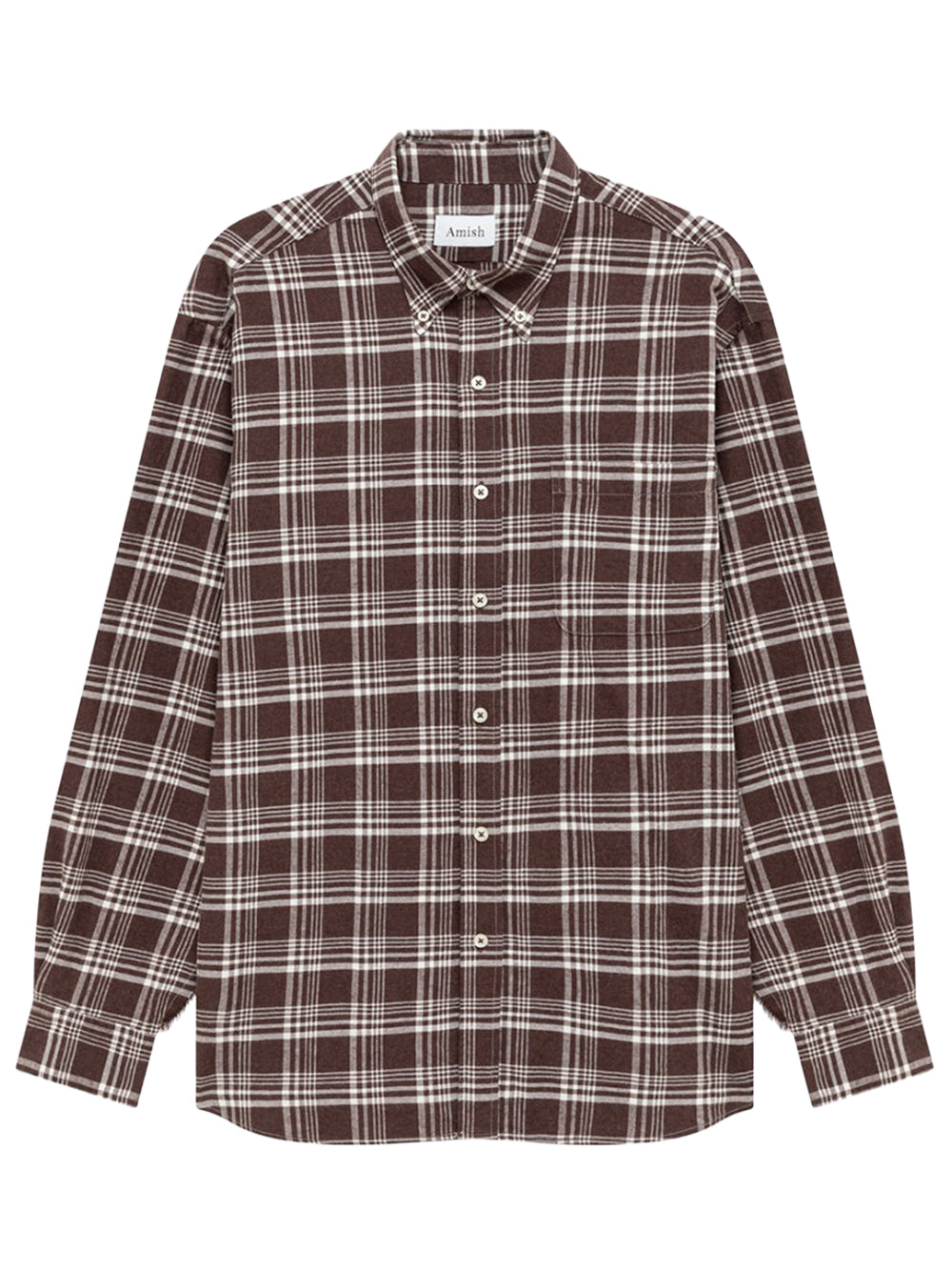 AMISH-Shirt America AMISH Check Washed-