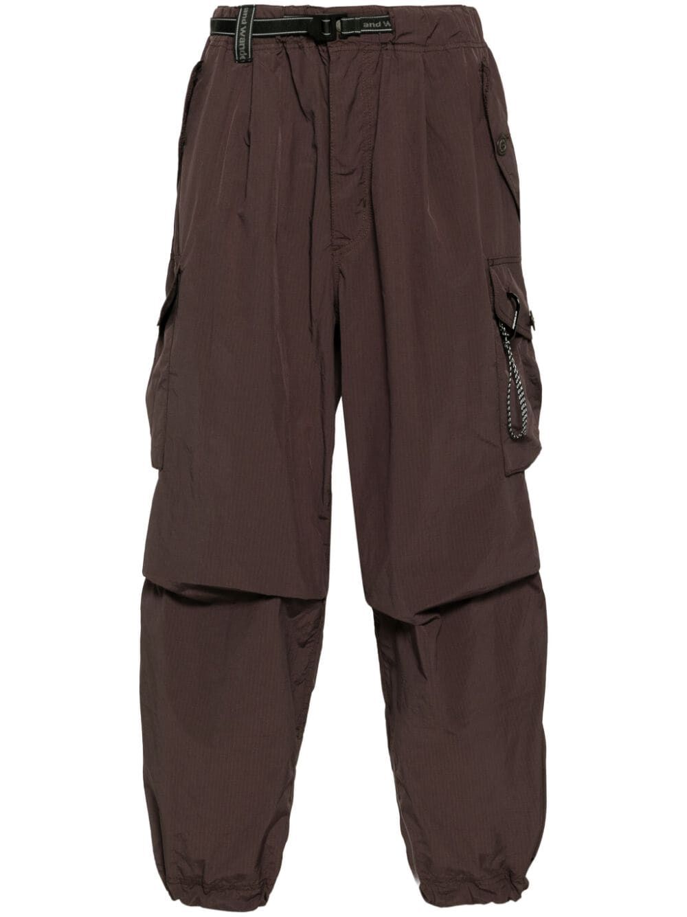 AND WANDER-82 oversized cargo pants-
