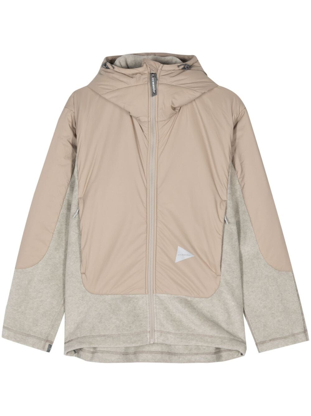 AND WANDER-9 top fleece jacket-