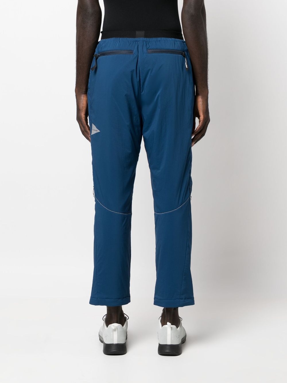 AND WANDER-alpha AIR long pants-5742232315 110 BLUE