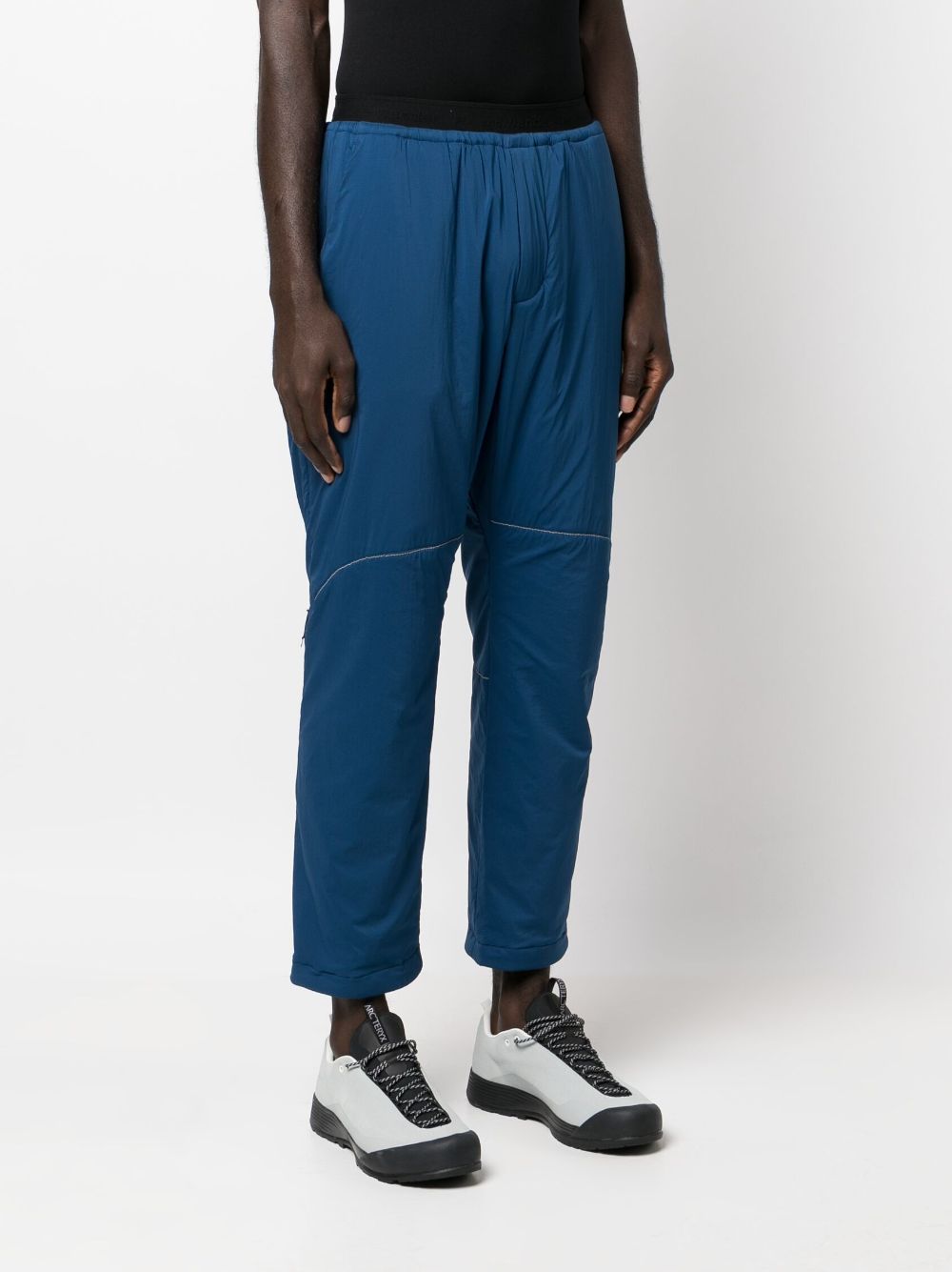 AND WANDER-alpha AIR long pants-5742232315 110 BLUE