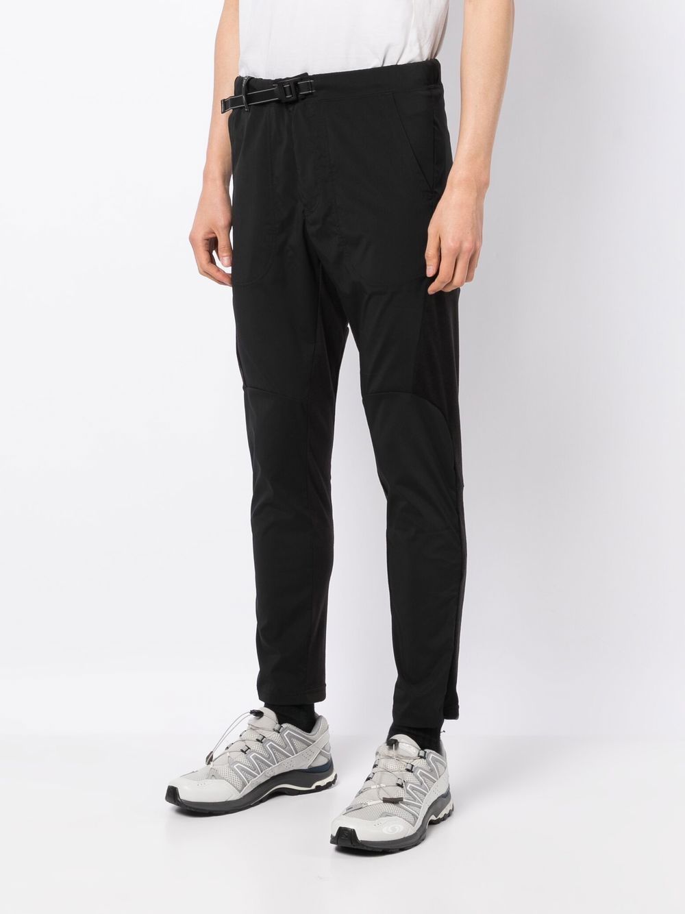 AND WANDER-fleece base pants-5742252324 10 BLACK