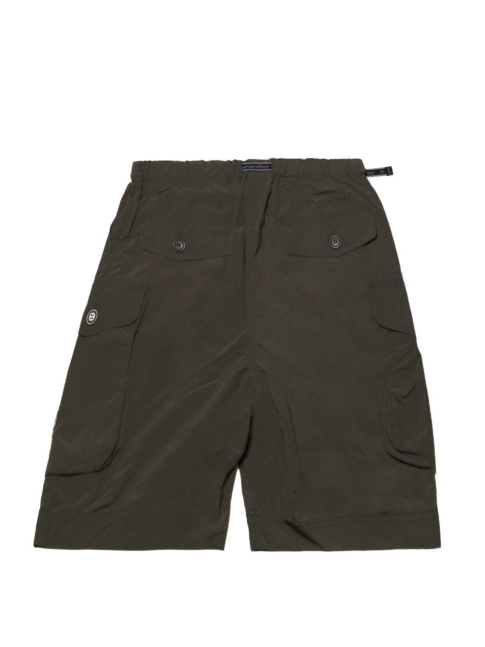AND WANDER-oversized cargo short pants-