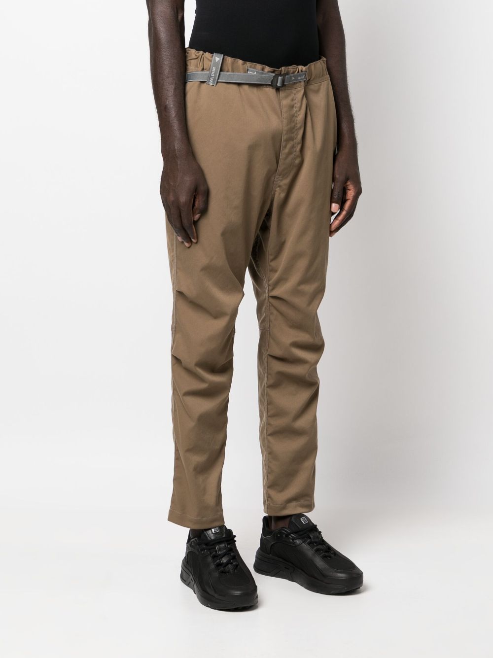 AND WANDER-polyester climbing pants-5742252336 42 DARK BEIGE