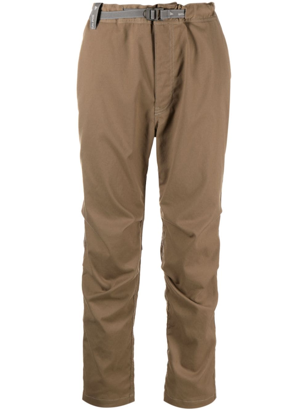 AND WANDER-polyester climbing pants-5742252336 42 DARK BEIGE