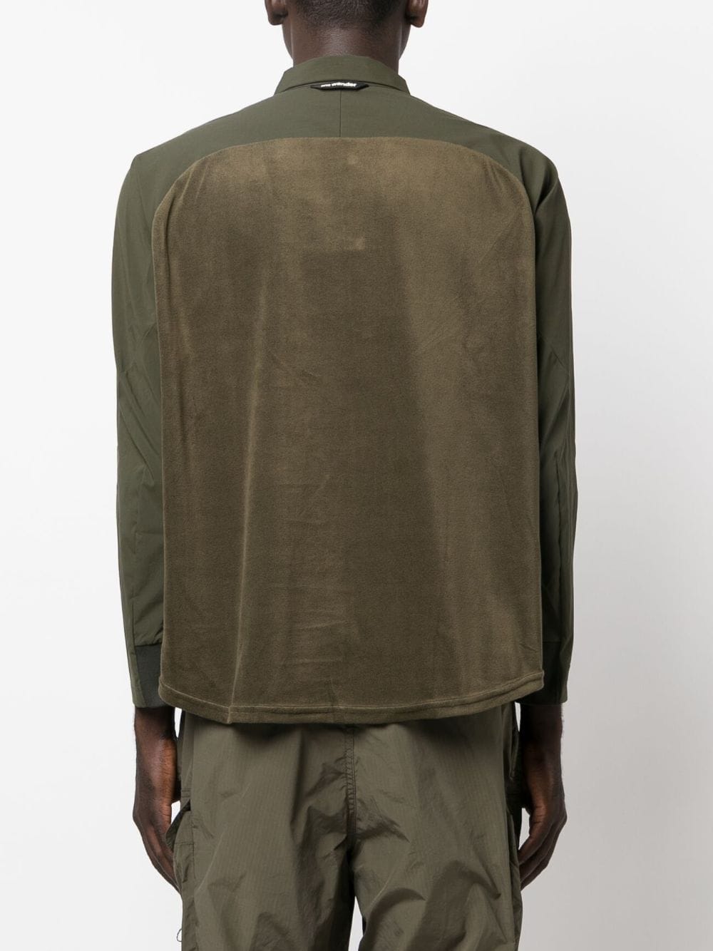 AND WANDER-thermonel shirt (M)-5742283379 180 KHAKI