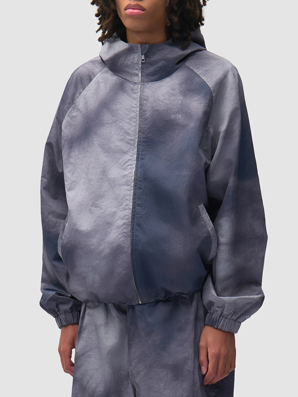 ARTE ANTWERP-Faded Rain Jacket-